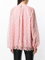 Thumbnail for your product : Giamba Lace Longsleeved Blouse