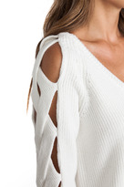 Thumbnail for your product : Milly Peek-a-boo Sleeve Tunic