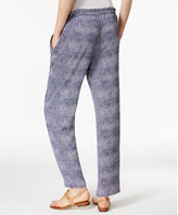 Thumbnail for your product : MICHAEL Michael Kors Petite Zephyr Printed Soft Pants