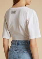 Thumbnail for your product : KHAITE The Mae T-Shirt in White