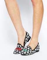 Thumbnail for your product : ASOS LEAVE IT TO ME Slipper Ballet Flats