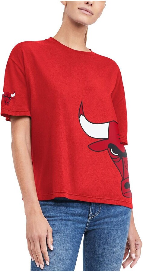 MLS New York Red Bulls Women's Split Neck T-Shirt - S