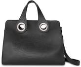 Thumbnail for your product : Burberry The Leather Crest Grommet Detail Tote