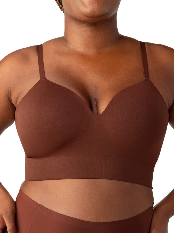  SHAPERMINT Daily Comfort Wireless Shaper Bra - High Support  Compression Bras For Women
