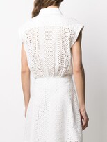 Thumbnail for your product : FEDERICA TOSI Broderie Anglaise Sleeveless Dress