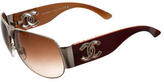 Thumbnail for your product : Chanel Shield CC Sunglasses
