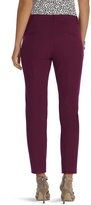Thumbnail for your product : White House Black Market Ultra Stretch Curvy Slim Ankle Burgundy Pant
