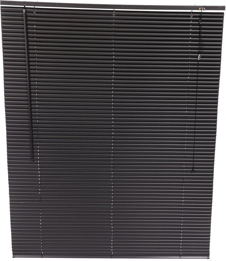 Oypla PVC Black Window Blinds with Fixings ShopStyle Decor