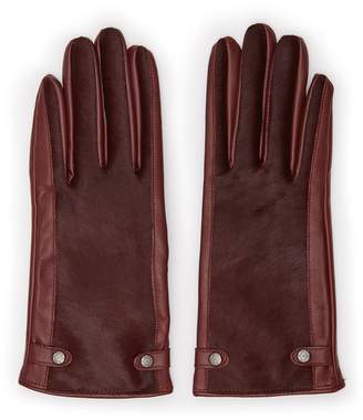 Reiss Jessica Dents Leather Gloves