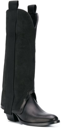 Bruno Bordese Tall Panelled Boots
