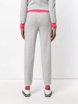 Parker Chinti & striped trim tracksuit bottoms