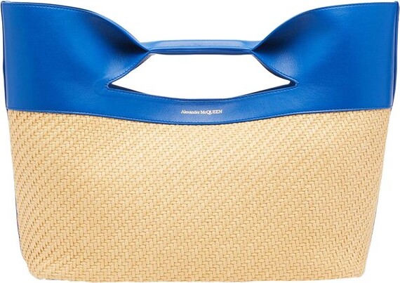 Cream Rattan Woven Top Handle Bag Gold Hardware, 1997-99, Handbags &  Accessories, 2022