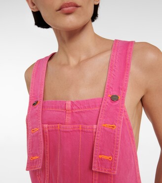 Jacquemus La Salopette De Nimes denim overalls - ShopStyle