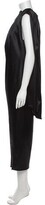 Thumbnail for your product : Marina Moscone Bateau Neckline Long Dress Black