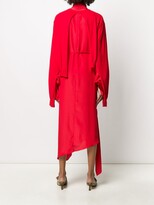 Thumbnail for your product : Rokh Asymmetric Draped Dress