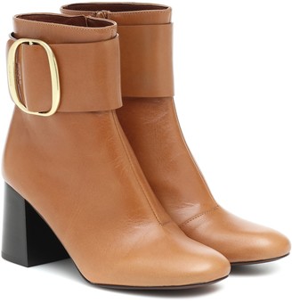 See by Chloe Leather ankle boots