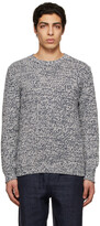 Thumbnail for your product : Massimo Alba Navy Mouliné Achille Sweater