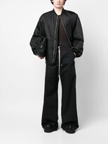 Thumbnail for your product : Rick Owens Zip-Up Flared Trousers