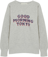 Thumbnail for your product : Etoile Isabel Marant Hammer printed cotton-blend sweatshirt