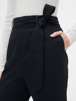 Thumbnail for your product : Gap High Rise Stripe Tie-Waist Pants