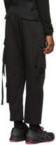Thumbnail for your product : Juun.J Black Canvas Cargo Pants