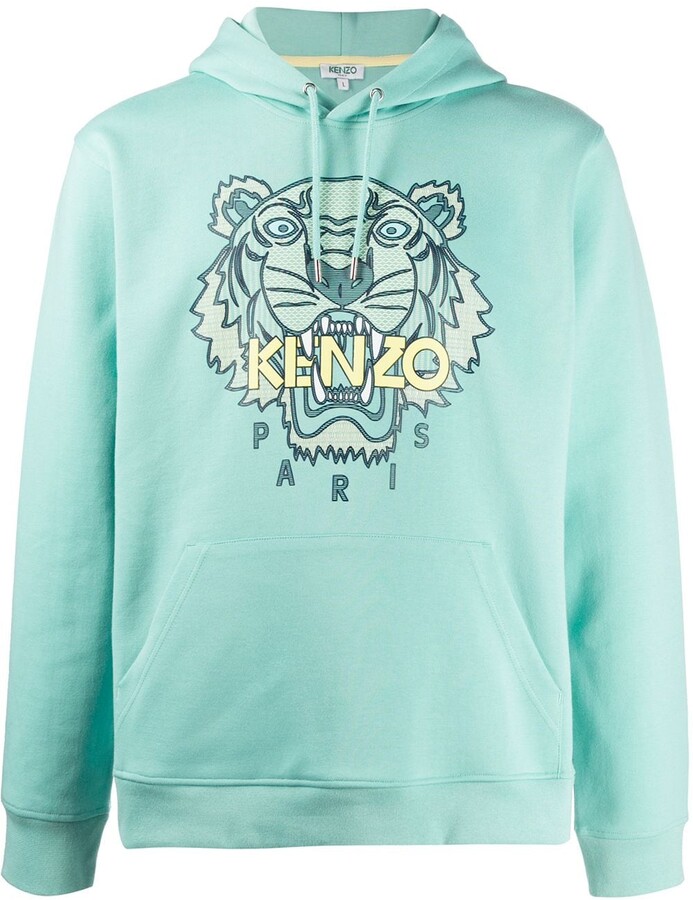 kenzo green hoodie