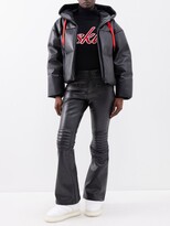 Thumbnail for your product : Perfect Moment Aurora Flared Faux-leather Ski Trousers