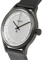 Thumbnail for your product : Tsovet JPT-C036 36mm Stainless Steel and Leather Watch