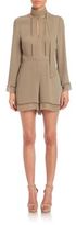 Thumbnail for your product : Zimmermann Tie Neck Romper