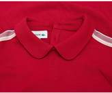 Thumbnail for your product : Lacoste Peter Pan Collar Striped Dress Colour: RED, Size: Age 4