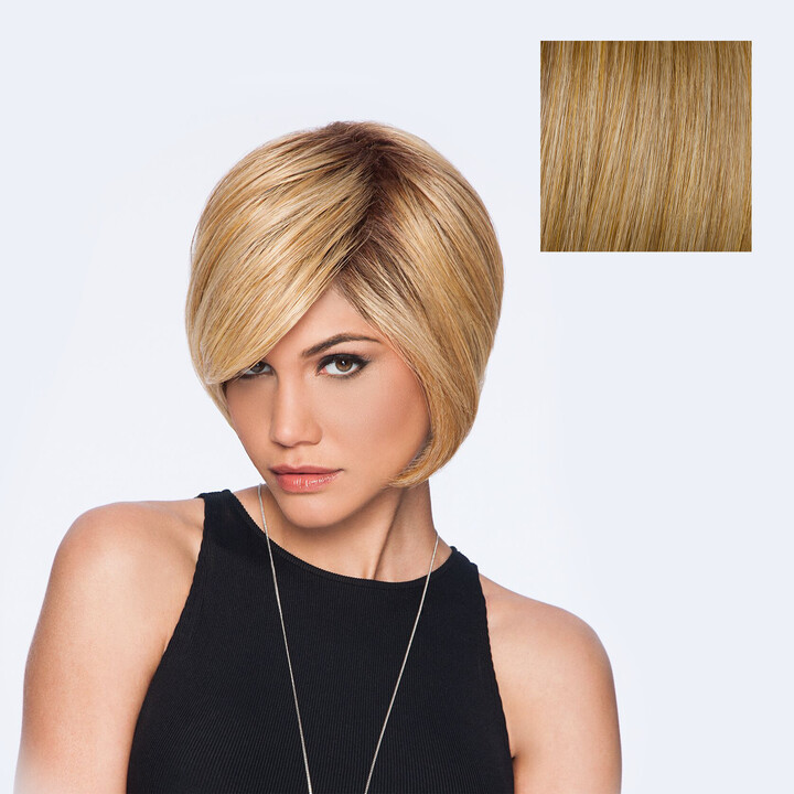 Hairdo. by Jessica Simpson & Ken Paves Layered Bob Wig Rooted Ginger Blonde