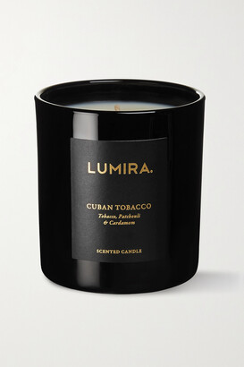 LUMIRA Cuban Tobacco Scented Candle, 300g - Black - One size
