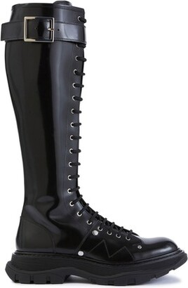 Alexander McQueen Lace-up boots