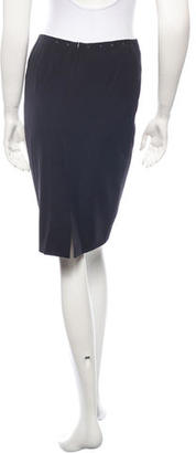 Jean Paul Gaultier Wool Skirt