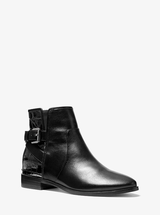 Michael Kors Salem Leather Ankle Boot - ShopStyle