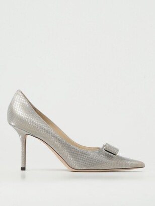 jimmy choo basil 75 ruched leather pumps
