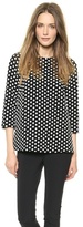Thumbnail for your product : Lisa Perry Polka Dot Top