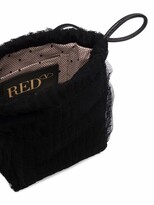 Thumbnail for your product : Red(V) Point d'Esprit tulle pouch bag