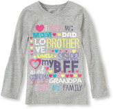 Thumbnail for your product : Children's Place My family graphic tee