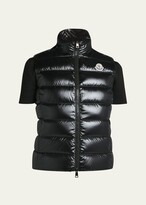 Thumbnail for your product : Moncler Ghany Shiny Quilted Puffer Vest