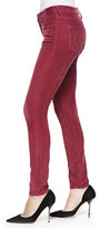 Thumbnail for your product : True Religion Halle Mid-Rise Skinny Cords, Claret