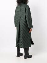 Thumbnail for your product : Ganni Recycled Ripstop Quilted Oversized Coat