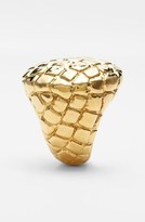 Thumbnail for your product : Simon Sebbag 'Gold Crocodile' Embossed Ring