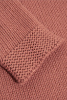Thumbnail for your product : Alexander McQueen Oversized Cashmere Sweater - Antique rose