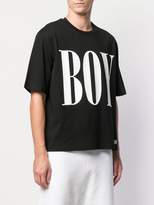 Thumbnail for your product : Love Moschino Boy print boxy T-shirt