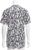 Thumbnail for your product : Baja East Leopard Print Short Sleeve T-Shirt