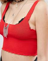 Thumbnail for your product : Honey Punch Cami Crop Top In Rib