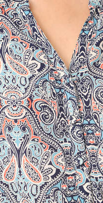 Cupcakes And Cashmere Selma Haight Paisley Printed Dress