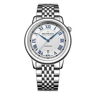 Dreyfuss & Co Dreyfuss Mens Analogue Classic Automatic Watch with Stainless Steel Strap DGB00148/01