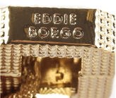 Thumbnail for your product : Eddie Borgo NIB Gold Tone Textured Chain Medium Supra Link Drop Earrings $275